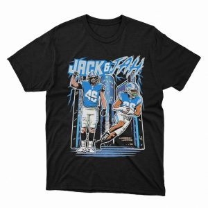 1 Unisex shirt Jack And Jah Vintage Skyline Detroit Lions Shirt Hoodie