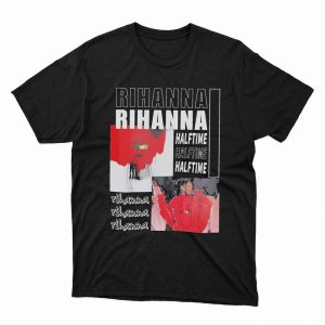 1 Unisex shirt Rihanna Halftime Show Bowl Tour 2023 Shirt Hoodie