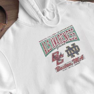 2023 Boston College Vs Notre Dame Als Awareness Game Shirt