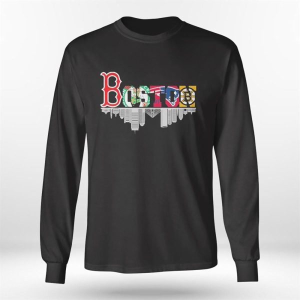 Boston Skyline Sport Teams Shirt, Hoodie