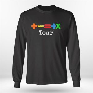 Longsleeve shirt Ed Sheeran 2023 Tour Shirt The Mathletics Concert shirt