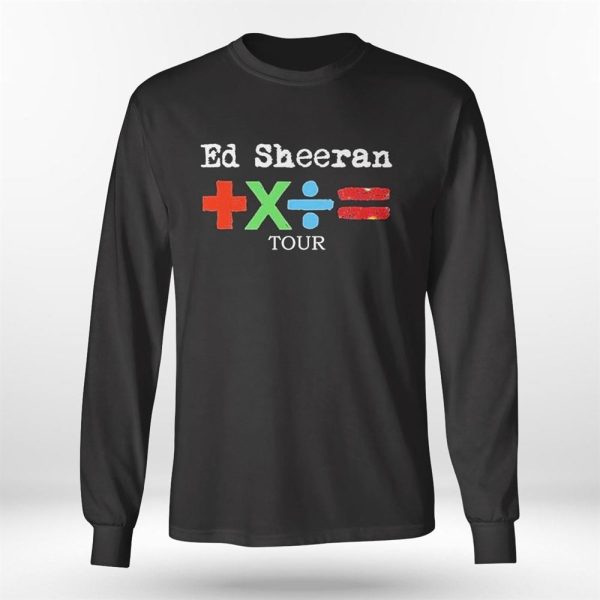 Ed Sheeran Mathematics Tour 2023 Shirt, Hoodie