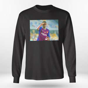 Longsleeve shirt Ousmane Dembele 7 Barcelona Fc 2023 T Shirt Hoodie
