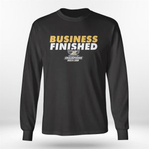 Longsleeve shirt Roanoke Rail Yard Dawgs Finished Business 2023 Presidents Cup Champions Ladies Tee Shirt