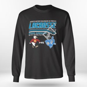 Longsleeve shirt Salisbury Vs Tufts 2023 Diii Mens Lacrosse National Championship Shirt