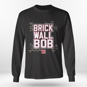Longsleeve shirt Sergei Bobrovsky Brick Wall Bob Shirt Hoodie