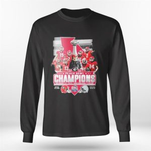 Longsleeve shirt State Georgia Bulldogs Peach Bowl Champions 2022 Ladies Tee Shirt