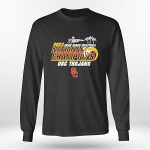 Longsleeve shirt USC Trojans 2023 NCAA Beach Volleyball National Champions shirt