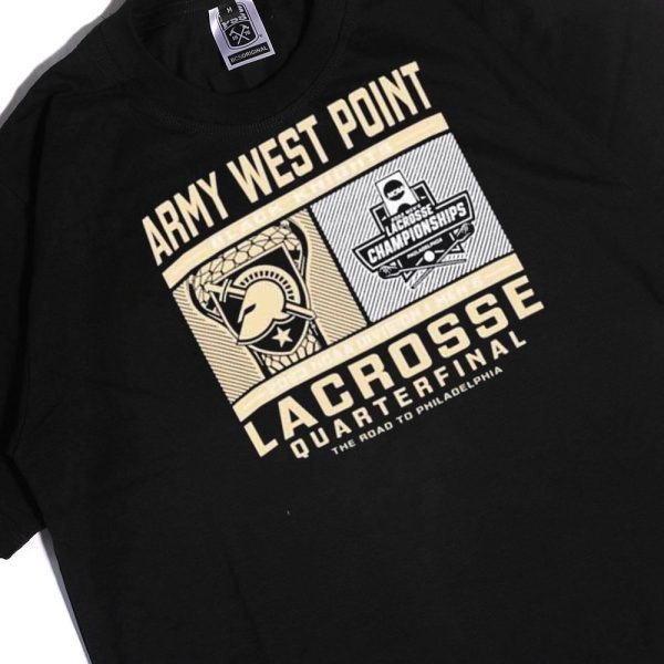 Army West Point  2023 Black Knights Division I Mens Lacrosse Quarterfinal Tee Shirt, Hoodie