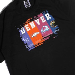 Men Tee Denver Sport Teams Vintage Shirt Hoodie