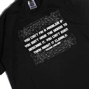 Men Tee Tucker Carlson You Cant Fix A Problem If You Dont Have The Words To Describe It Shirt Hoodie