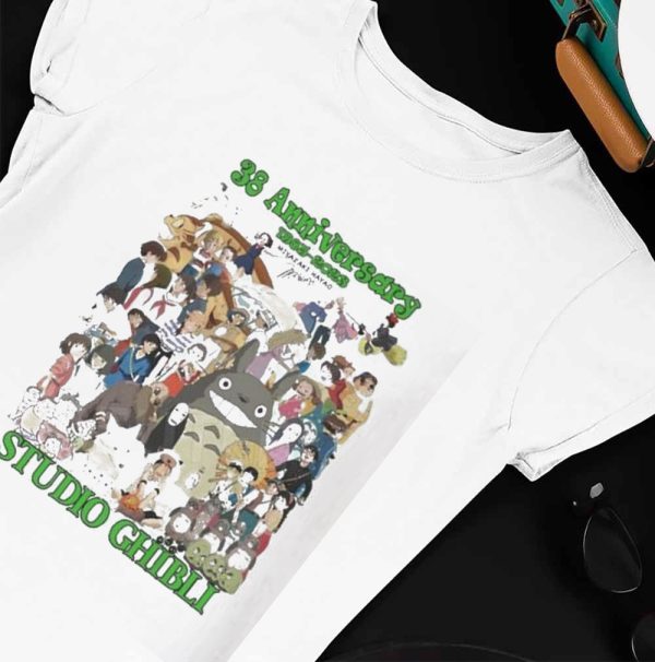 38 Anniversary 1985 2023 Studio Ghibli Shirt