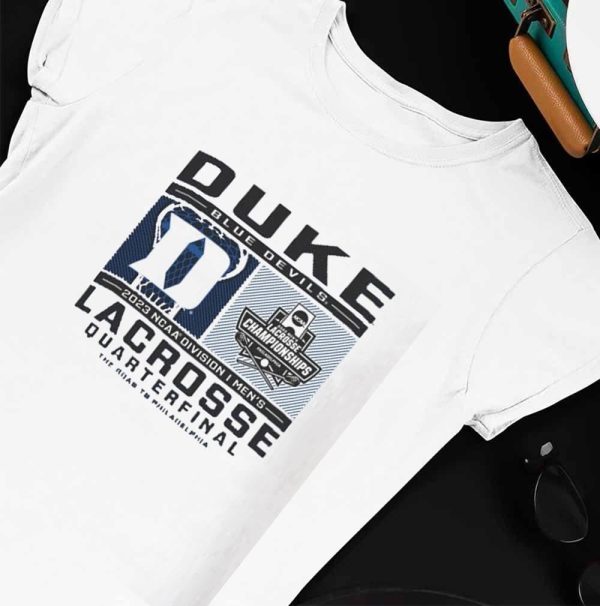 Duke Blue Devils 2023 Division I Mens Lacrosse Quarterfinal T-Shirt