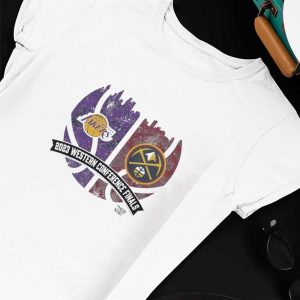 Unisex T shirt La Lakers Vs Nuggets Nba Western Conference Finals 2023 T Shirt