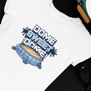 Unisex T shirt Tampa Bay Rays Dome Sweet Dome T Shirt
