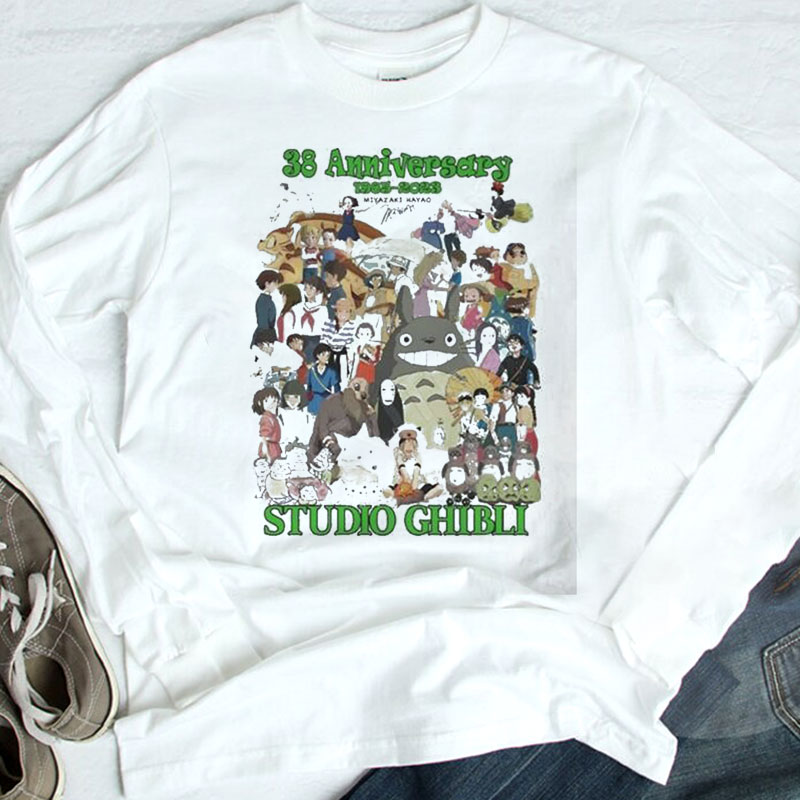 38 Anniversary 1985 2023 Studio Ghibli Shirt