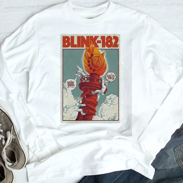 Blink 182 New York City May 19 2023 Poster Shirt