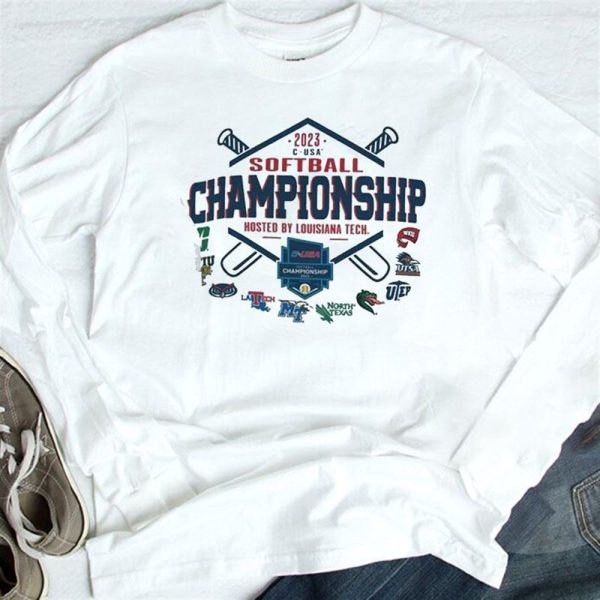 C Usa Softball Championship 2023 Hosted By Louisiana Tech T-Shirt