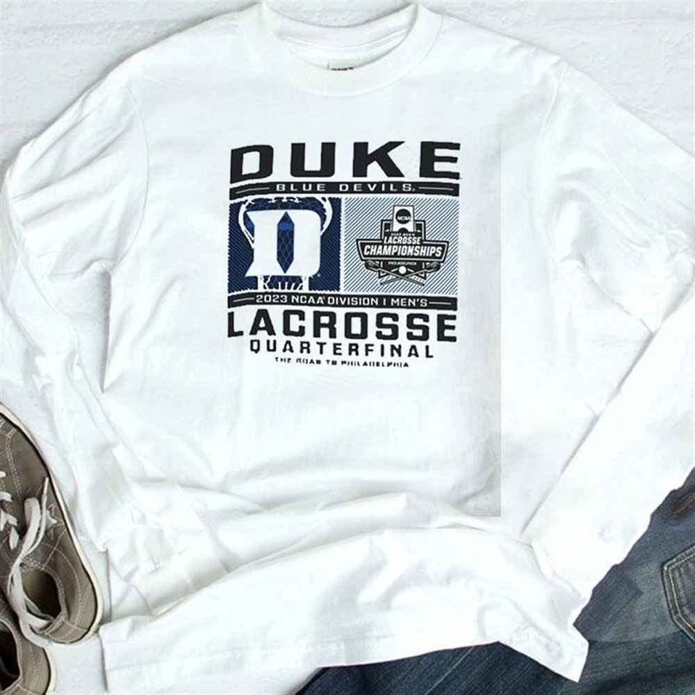 Duke Blue Devils 2023 Division I Mens Lacrosse Quarterfinal T-Shirt