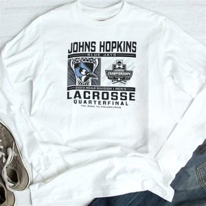 longsleeve Johns Hopkins Blue Jays 2023 Division I Mens Lacrosse Quarterfinal T Shirt