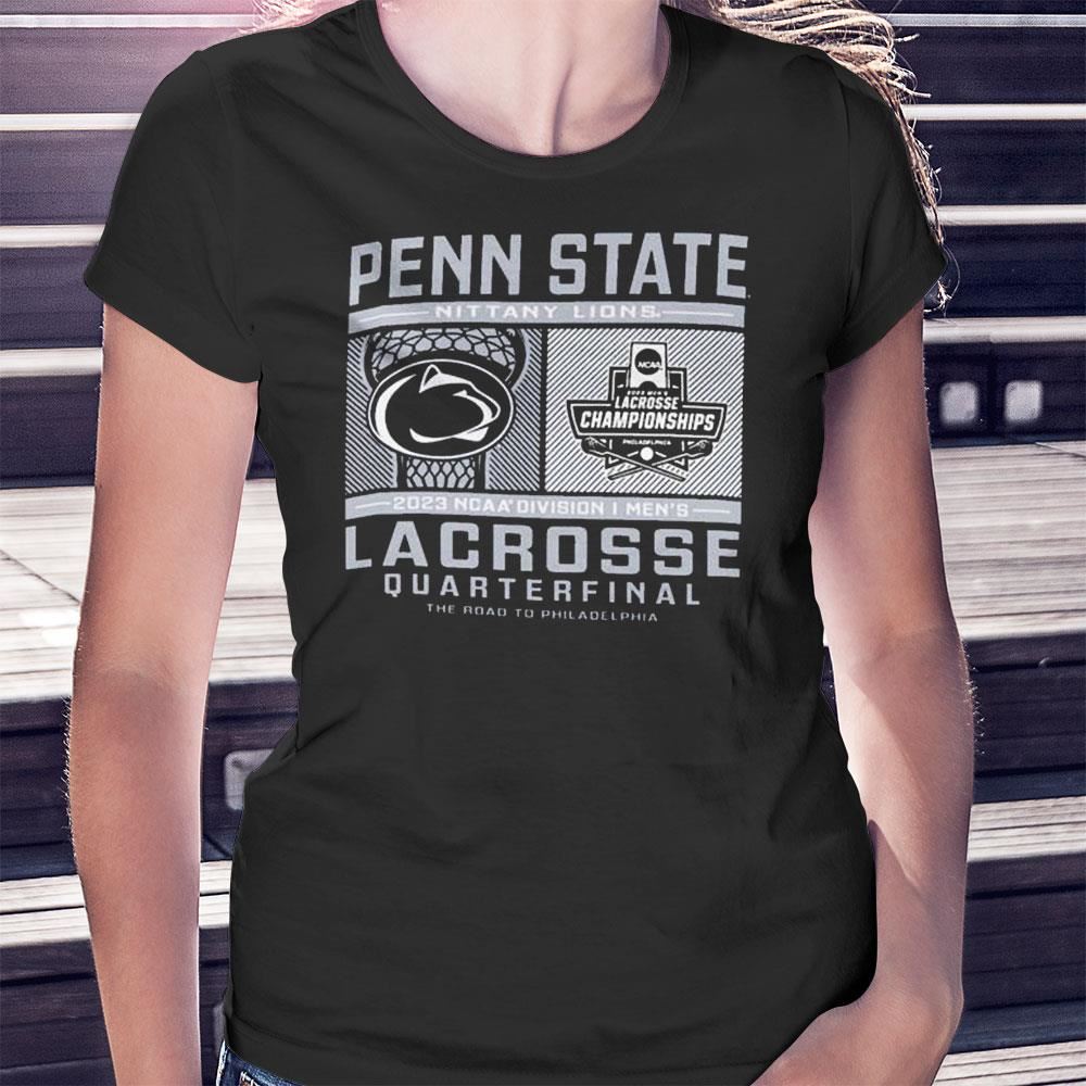 2023 Penn State Nittany Lions Division I Mens Lacrosse Quarterfinal Tee Shirt, Hoodie