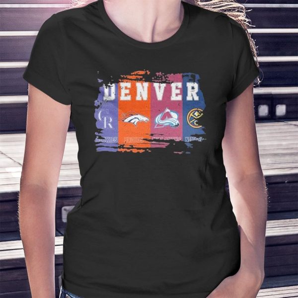 Denver Sport Teams Vintage Shirt, Hoodie