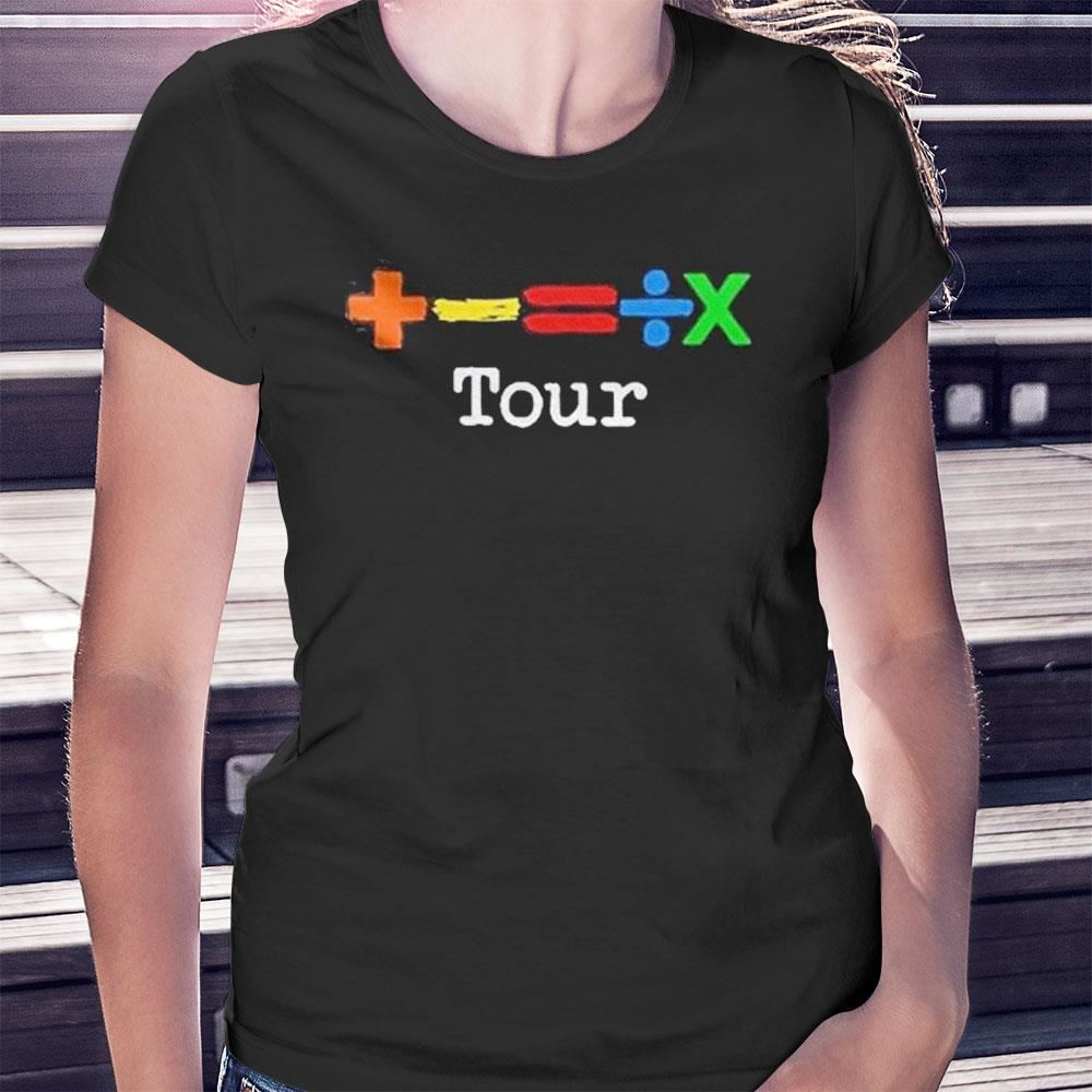 Ed Sheeran 2023 Tour Shirt The Mathletics Concert shirt