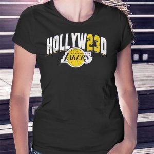 woman shirt Lebron James Hollyw23d Los Angeles Lakers 2023 Tee Shirt Hoodie