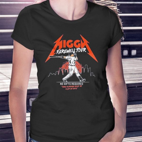 Miguel Cabrera  2023 Miggy Farewell Tour Ladies Tee Shirt