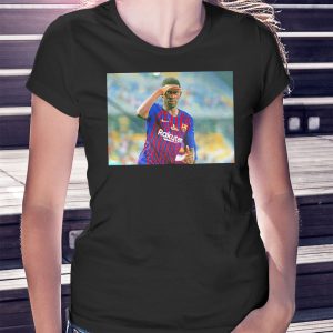 woman shirt Ousmane Dembele 7 Barcelona Fc 2023 T Shirt Hoodie