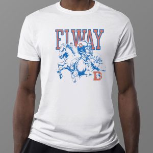 1 Tee Denver Broncos John Elway T Shirt