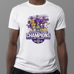 1 Tee Ncaa Baseball National Champions Geaux Tigers Lsu 2023 T Shirt
