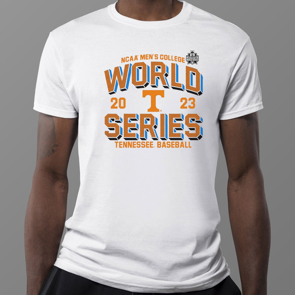 Tennessee Vounteers 2023 Ncaa Mens College World Series T-Shirt