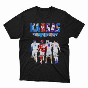 1 Unisex shirt Kansas City Team Sports Player Name Signatures