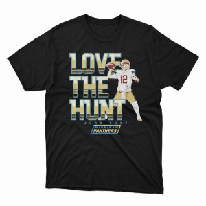1 Unisex shirt Michigan Panthers Josh Love The Hunt Usfl Licensed