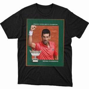 1 Unisex shirt Novak Djokovic Claims His Third French Open T Shirt