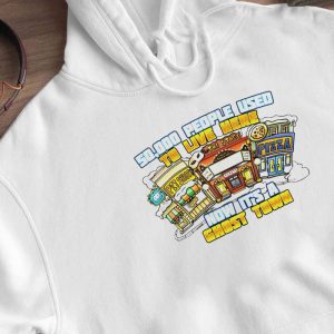 Hoodie 50000 People Used To Live Here Ghost Town Shirt