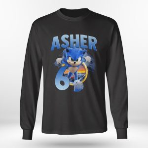 Longsleeve shirt Asher 6 Sonic Is Here T Shirt Hoodie