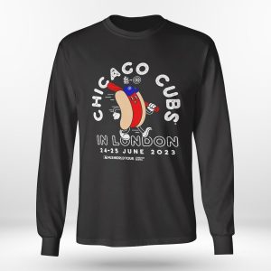 Longsleeve shirt Chicago Cubs 2023 Mlb World Tour London Series City Dog