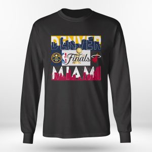 Longsleeve shirt Denver Nuggets Vs Miami Heat Finals 2023 Shirt