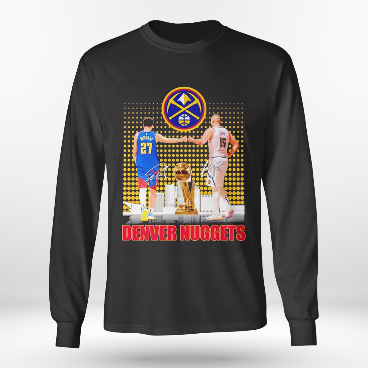 Jamal Murray And Nikola Jokic Denver Nuggets Signatures T-Shirt, Hoodie