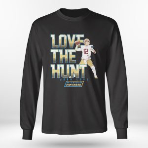 Longsleeve shirt Michigan Panthers Josh Love The Hunt Usfl Licensed