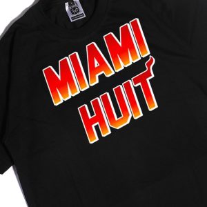 Men Tee Miami Heat Miami Huit T Shirt Hoodie