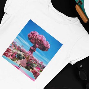 Unisex T shirt Barbie Oppenheimer Barbenheimer Poster T Shirt