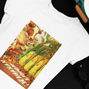 Unisex T shirt Cow Make Way For Corn T Shirt