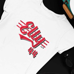 Unisex T shirt Elly De La Cruz Cincinnati Script T Shirt Hoodie