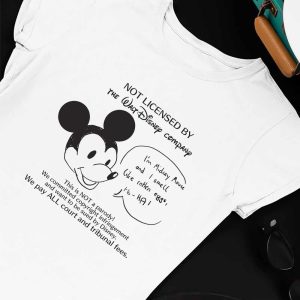 Unisex T shirt Micky Mouse and I Smell Like Rotten Eggs Shirt
