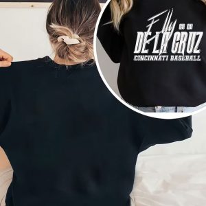 black sweatshirt Elly De La Cruz Cicinnati Baseball T Shirt