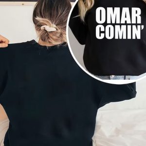 black sweatshirt Omar Comin T Shirt
