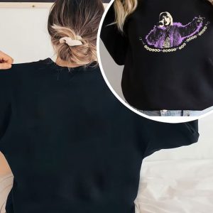 black sweatshirt Taylor Swift The Eras Tour Keychain Shirt